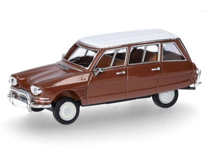 CITROEN Ami 6 (1961), brown/white