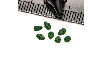 Штампы черепов, набор 1,5 - 2 - 3,5 - 5мм