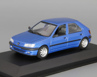 PEUGEOT 306 4-Door Saloon (1995), blue metallic