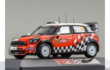 Mini John Cooper Works WRC Nurnberg Toy Fair 2012, red / chrome