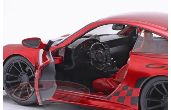 PORSCHE 911 (997) GT3, red / black