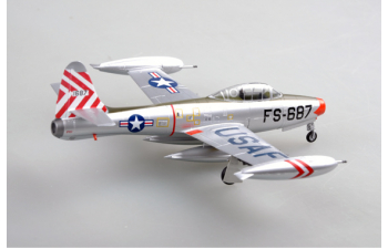 Republic F-84E Thunderjet Display Model USAF 49th FBW 9th FBS Sandy Taegu, South Korea 1951