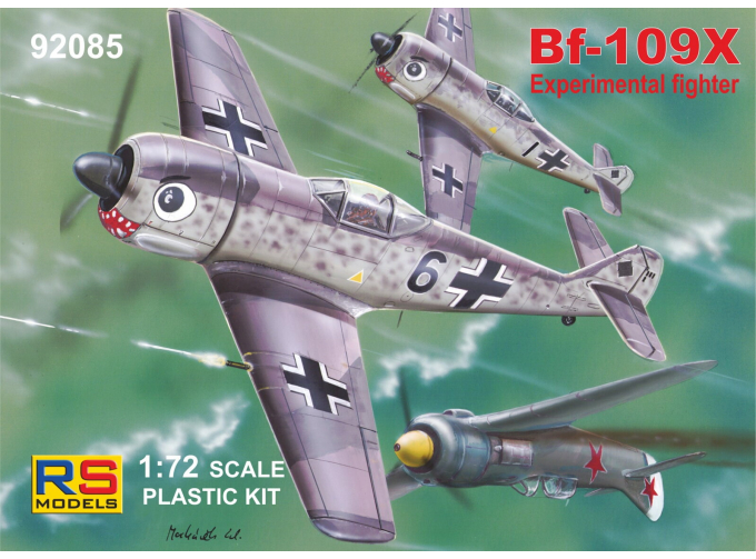 Сборная модель Messerschmitt Bf 109X