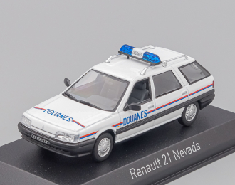 RENAULT R21 Nevada Sw Station Wagon Douanes (1993), white