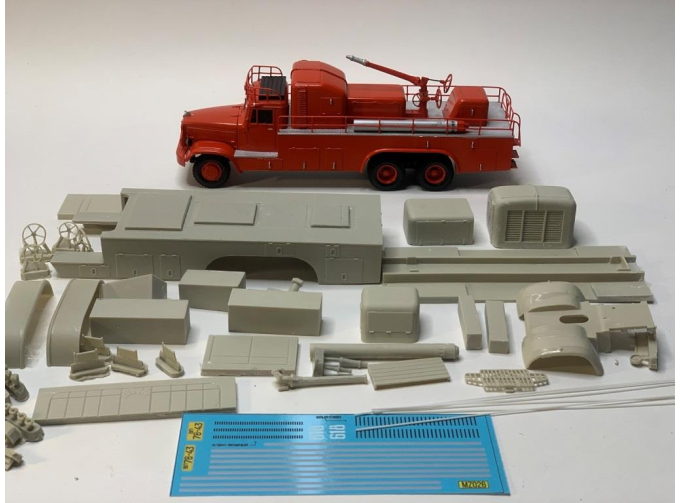 Набор для конверсии пожарный автомтобиль ПНС (Пожарно насосная станция) ЯАЗ 219 (Летний)