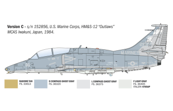 Сборная модель McDONNEL DOUGLAS 0a-4m Skyhawk Military Airplane (1970)