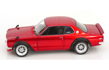 NISSAN Skyline (C10) Hakosuka (1970), red metallic