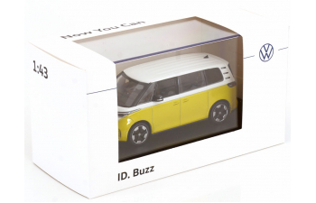 VOLKSWAGEN ID.Buzz Minibus (2023), yellow white