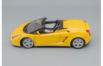 LAMBORGHINI Gallardo Spyder Roadster, Gold Collection, желтый