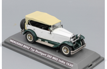 MERCEDES-BENZ Typ Stuttgart 260 W02 India (1930), green / white