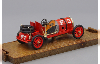 FIAT 130HP Corsa #F-2 GP DE France (1907), red