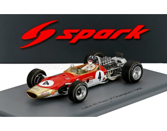 LOTUS F1 49 №4 Race Of Champions (1968) Graham Hill, Red Gold White