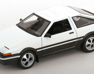 TOYOTA Sprinter Trueno (AE86), white/black