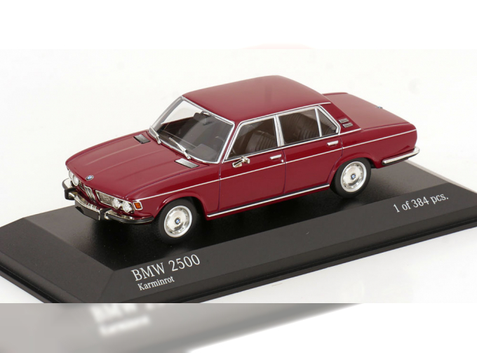 BMW 2500 E3 Saloon (1968), dark red