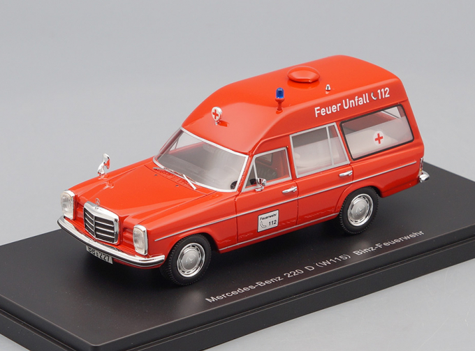 MERCEDES-BENZ 220 D (W115) BINZ "Feuer Ambulance" (пожарная медицинская помощь)