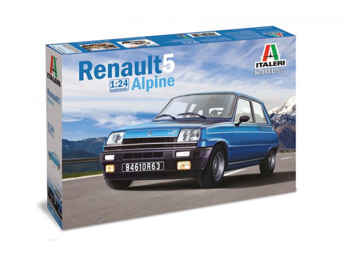 Сборная модель Renault 5 ALPINE