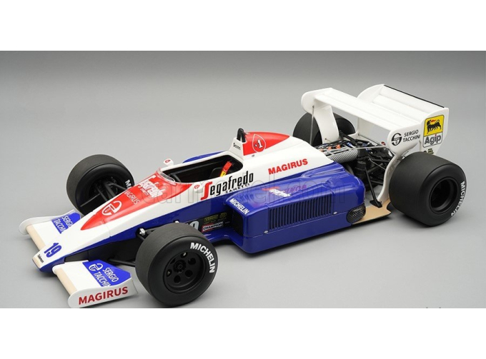 Toleman F1 TG184 HART TURBO №19 3rd British GP (1984) Ayrton Senna