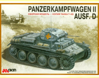 Сборная модель Panzerkampfwagen II Ausf.D