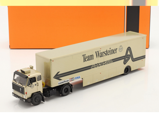 VOLVO F89 Race Transporter с полуприцепом "Warsteiner Arrows Team F1" (1981)