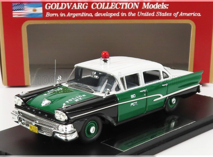 FORD FORD CUSTOM 300 NEW YORK CITY POLICE DEPARTMENT, green / white / black