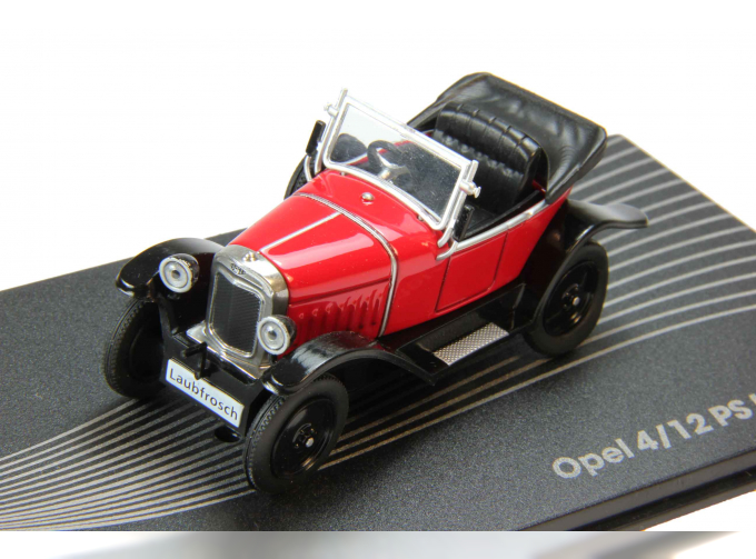 OPEL 4/12 PS Laubfrosch (1924-1926), red / black