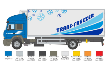 Сборная модель Iveco Turbostar 198.48 Special Reefer Truck
