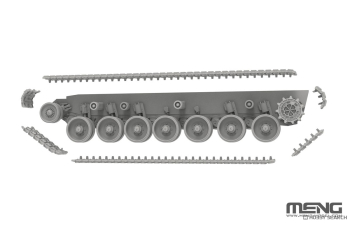 Сборная модель German Main Battle Tank Leopard 2 A4