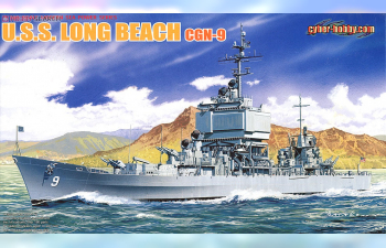 Сборная модель U.S.S. Long Beach CGN-9