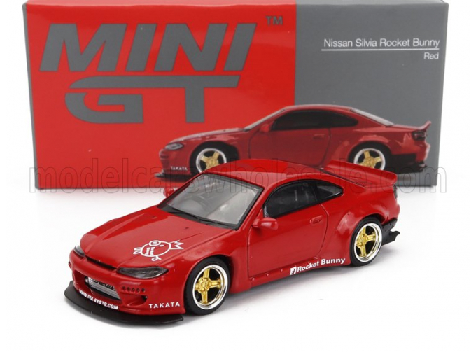 NISSAN Silvia Rocket Bunny (1999), Red