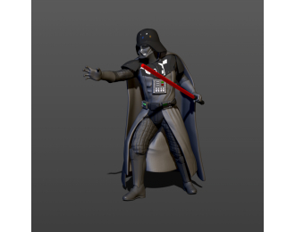 Фигура Дарт Вейдер, окрашенная