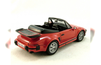 PORSCHE Carrera Cabrio (1989), красный