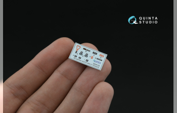 Декаль интерьера кабины МиГ-21ПФ (Eduard) (с 3D-печатными деталями)