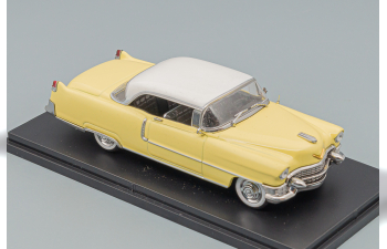 CADILLAC Coupe Deville (1955), yellow / white