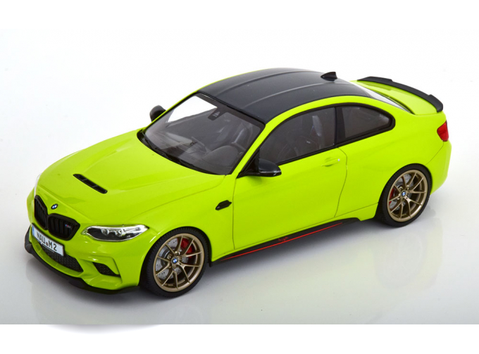 BMW M2 CS (2020), light green