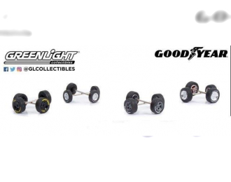 набор "Wheel & Tire Packs Series 6" 4 комплекта колес Goodyear