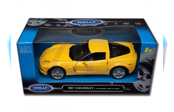 CHEVROLET Corvette (2007), желтый