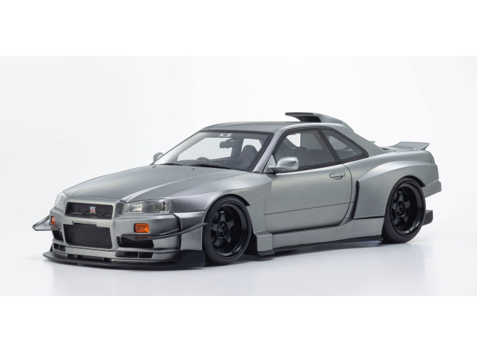 NISSAN Skyline GT-R (R34) Khyzyl Saleem (2007), silver