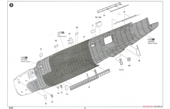 Сборная модель американский бомбардировщик B-24D Liberator