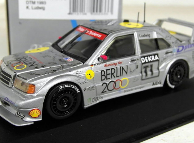 MERCEDES-BENZ 190E Evo II DTM (1993), silver