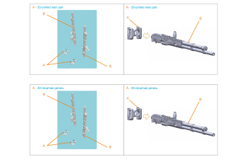 Авиационный пулемет УБ (СССР, ВОВ), 2 шт (для всех моделей)