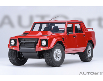 LAMBORGHINI LM002 Pick-Up (1986), red