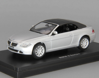 BMW 655ci Convertible (2003), silver