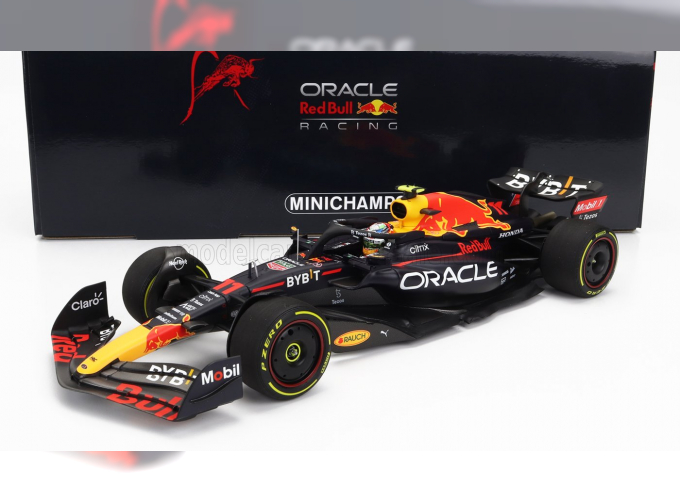 RED BULL F1 Rb18 Team Oracle Red Bull Racing N11 Austin Usa Gp (2022) Sergio Perez, Matt Blue Yellow Red