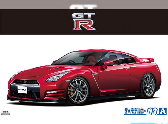 Сборная модель Nissan GT-R R35 Pure Edition14