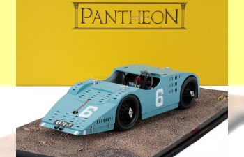 BUGATTI F1 Type 32 (tank) №6 Tours A.c.f. Gp (1923) Ernest Friderich, Light Blue