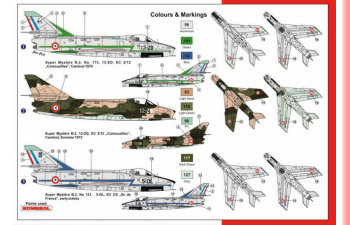 Сборная модель Dassault Super Mystere B.2