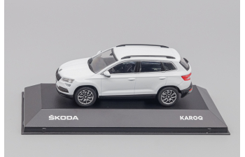 SKODA Karoq, moon white