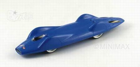 BLUEBIRD CN7 Record Bonneville 1960, blue