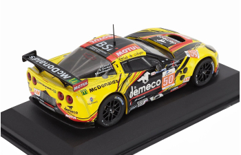 CHEVROLET Corvette C6 Zr1 5.5l V8 Coupe Team Larbre Competition N 50 Winner Gte Am Class 24h Le Mans (2011) Patrick Bornhauser - Julien Canal - Gabriele Gardel, Yellow Black