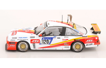 OPEL Manta Gt Team Kissling Motorsports №120 24h Nurburgring (2018) Hans-olaf Beckmann - Peter Hass - Jurgen Schulten - Volker Strycek, White Orange Yellow